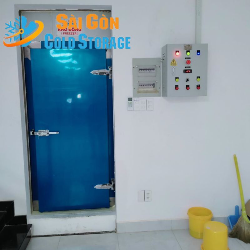 kho đông bảo quản thực phẩm 23.3m3 tại chợ Bình Điền Bình Chánh