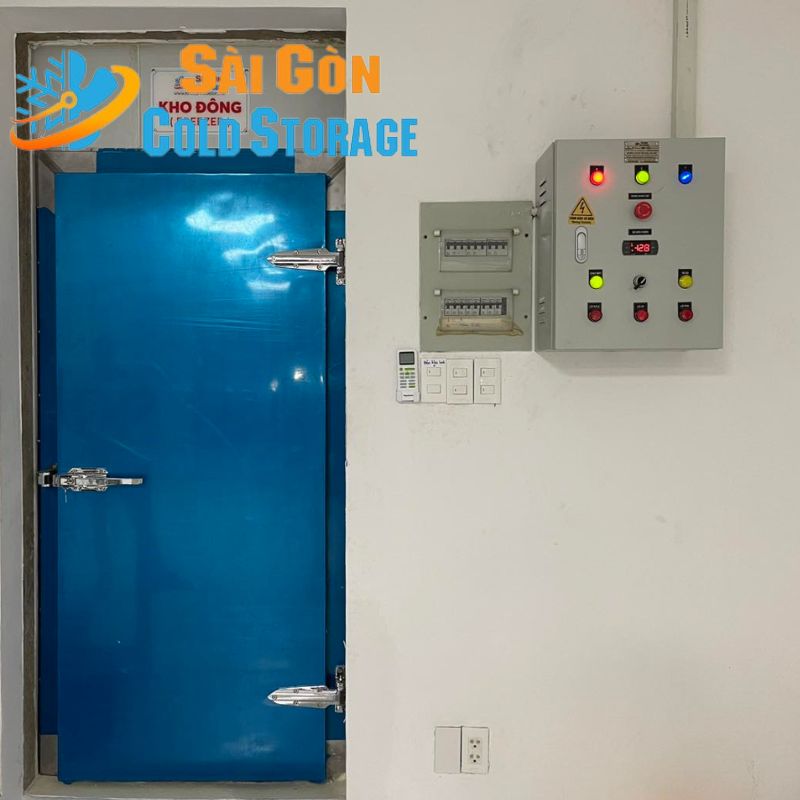kho đông bảo quản thực phẩm 23.3m3 tại chợ Bình Điền Bình Chánh