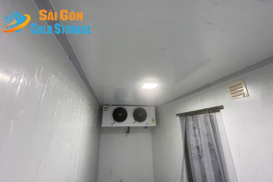 kho đông bảo quản thực phẩm 23.3m3 tại chợ Bình Điền Bình Chánh