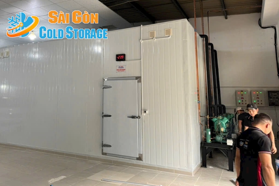 #Thi Công Kho Cấp Đông Thực Phẩm Chay Tại Công Ty Phương Loan Quận Bình Tân