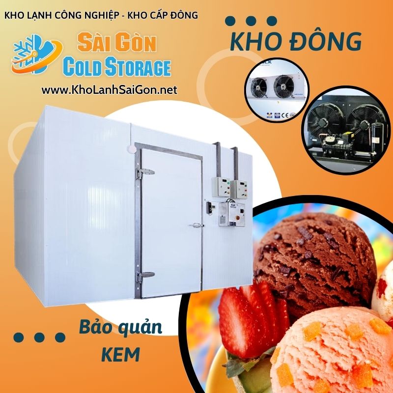 Kho Đông Bảo Quản Kem