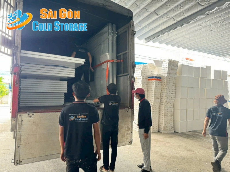 Kho lạnh Sài Gòn là đơn vị thi công kho lạnh công nghiệp uy tín, chất lượng 