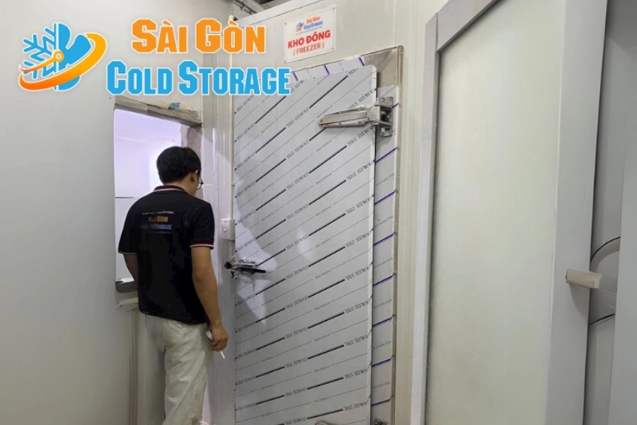 #Thi Công Kho Đông Thịt Bò Tại  Hệ Thống Phở Hùng Ngân