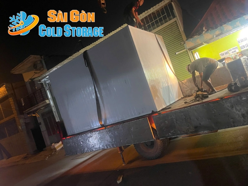 Quy trình thi công kho mát bảo quản trái cây chuyên nghiệp tại quận 12