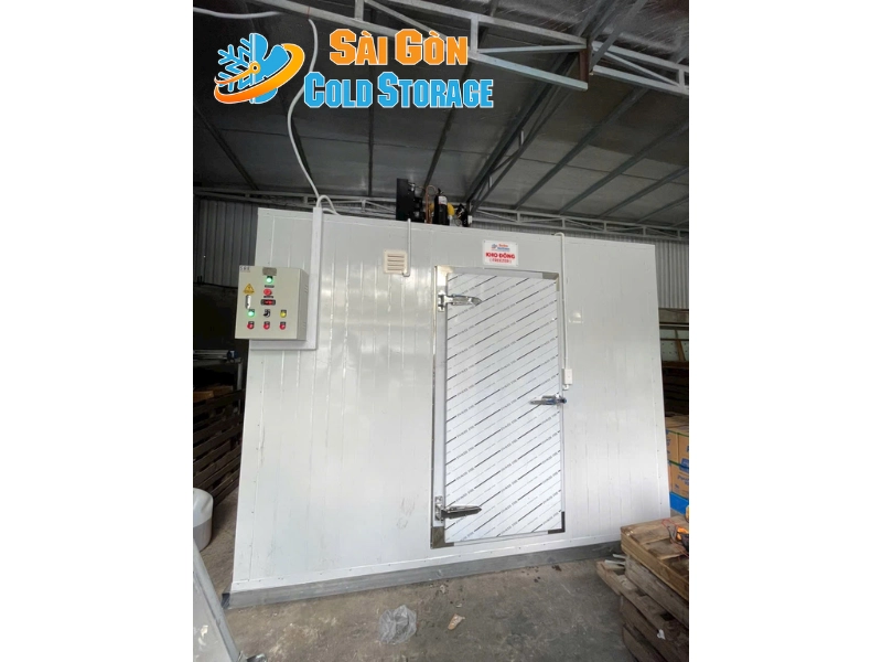 Thông số kỹ thuật của kho lạnh thực phẩm tại công ty Đại Việt  ở Bình Phước