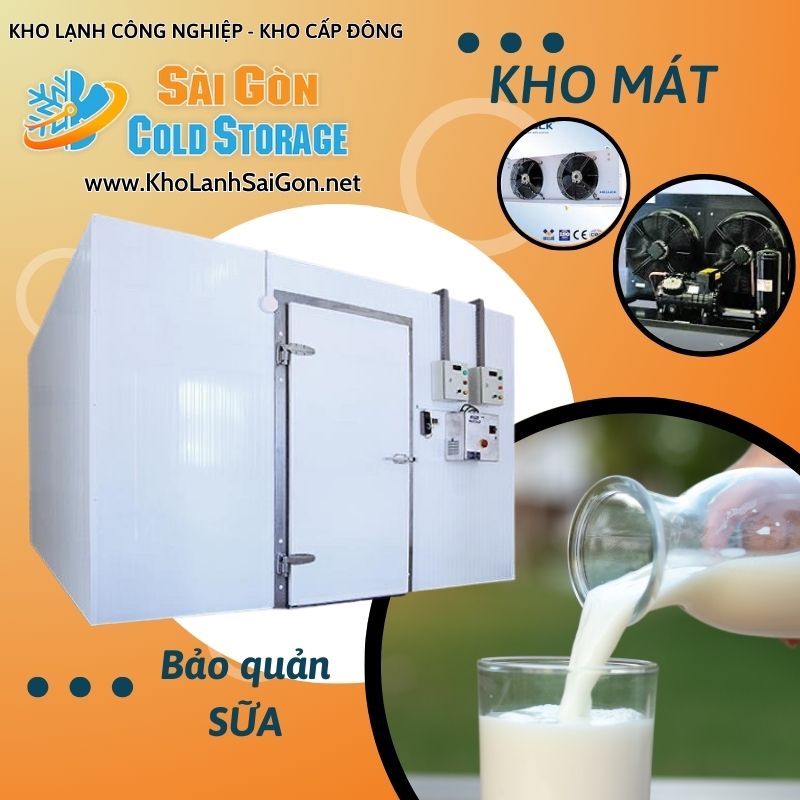 Kho Lạnh Bảo Quản Sữa