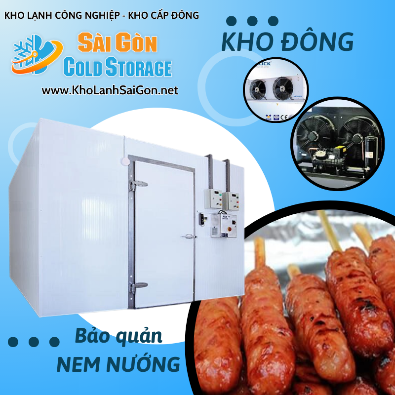Kho Đông Bảo Quản Nem Nướng