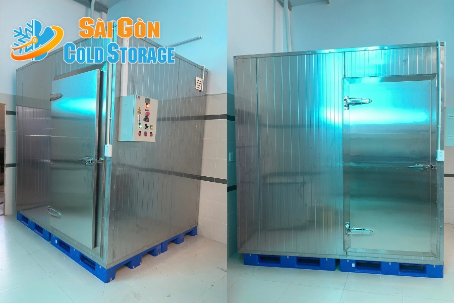 #Thi Công Kho Đông Bảo Quản Thịt Làm Heo Quay Tại Hóc Môn
