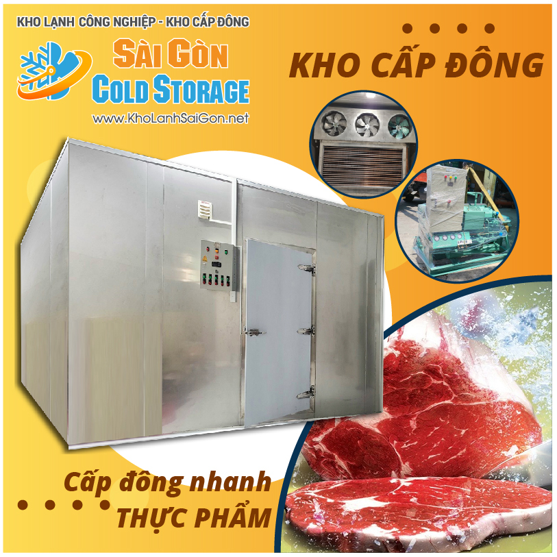 Kho lạnh cấp đông thực phẩm