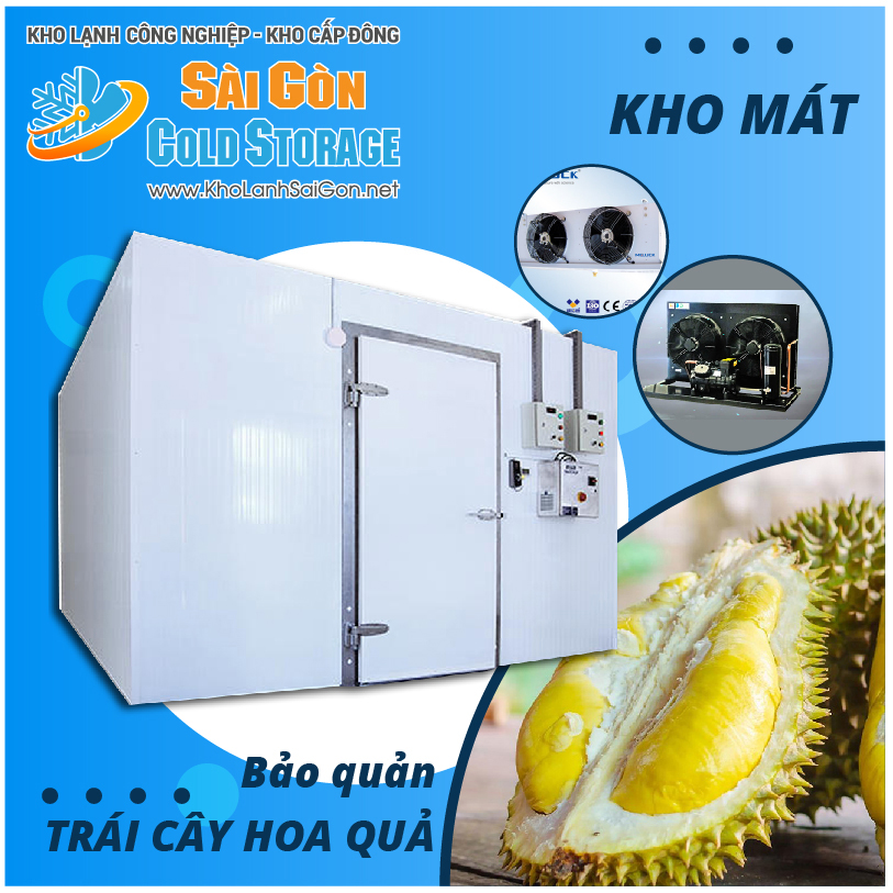 Kho lạnh bảo quản trái cây 