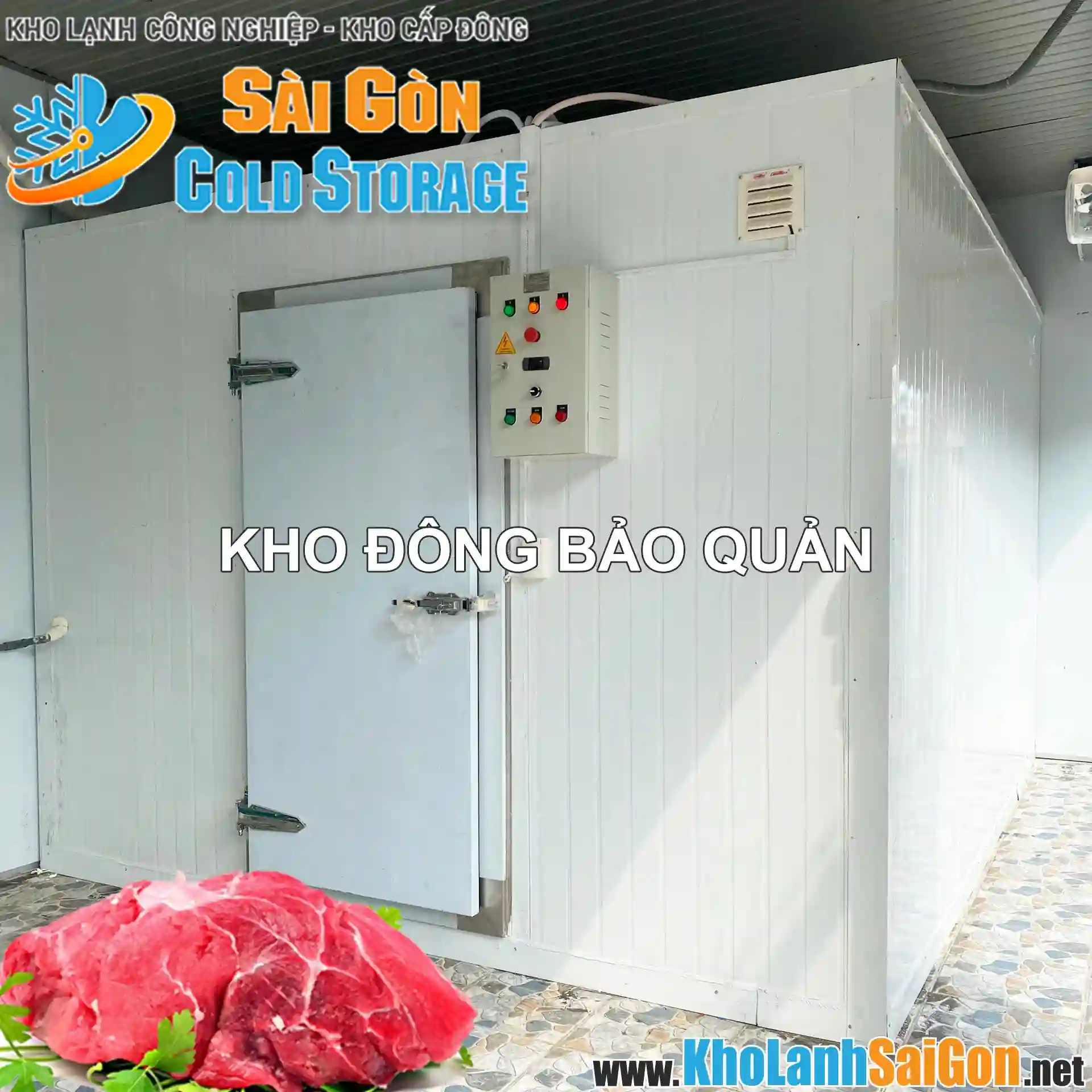 #Thi Công Kho Đông Bảo Quản Thịt Bò Mỹ 33m3 Tại Công Ty Safe Food Tân Bình