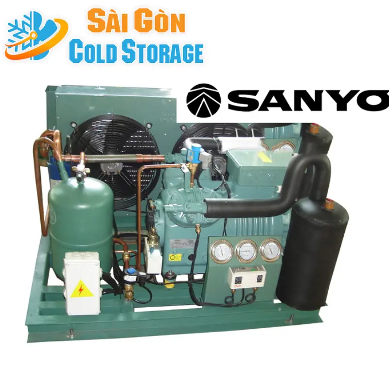 #Cụm Máy Nén Sanyo Chất Lượng Số 1 Thị Trường - Kho Lạnh Sài Gòn